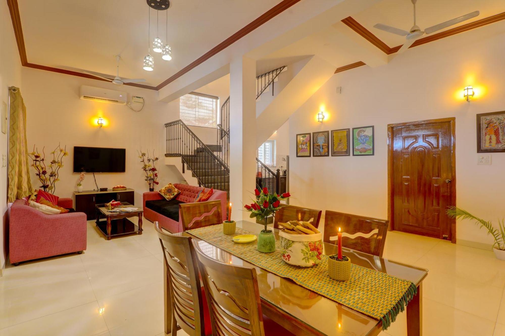 Jaqk Holidays - 9Bhk Villa For Big Groups, Private Pool-Wifi-Cartaker-Parking, North Goa Baga Zewnętrze zdjęcie