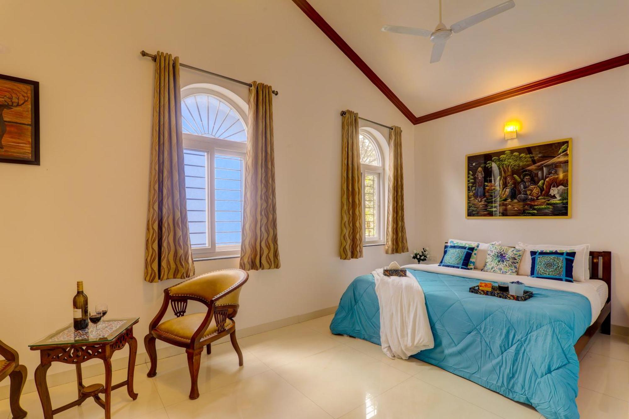 Jaqk Holidays - 9Bhk Villa For Big Groups, Private Pool-Wifi-Cartaker-Parking, North Goa Baga Zewnętrze zdjęcie