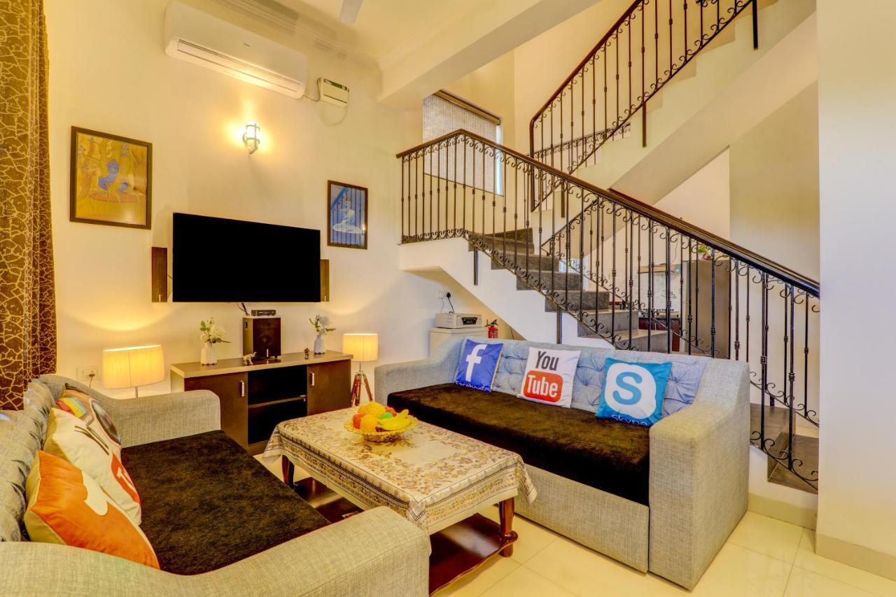 Jaqk Holidays - 9Bhk Villa For Big Groups, Private Pool-Wifi-Cartaker-Parking, North Goa Baga Zewnętrze zdjęcie